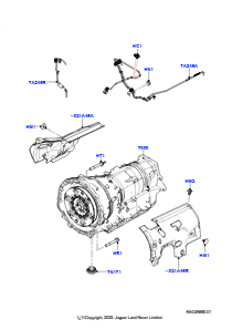 05AJ Autom.getr. & Geschw.messerantrieb L460 NEW RANGE ROVER 2022 > (L460),3,0 l AJ20D6 Diesel High