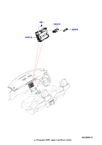 50AA Multimedia-System L460 NEW RANGE ROVER 2022 > (L460)