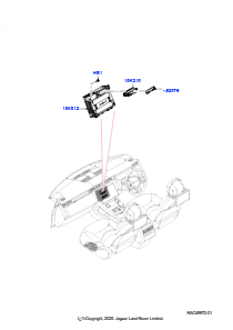50AA Multimedia-System L461 NEW RANGE ROVER SPORT 2023 > (L461)
