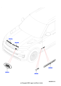 05AA Schriftzüge L461 NEW RANGE ROVER SPORT 2023 > (L461)